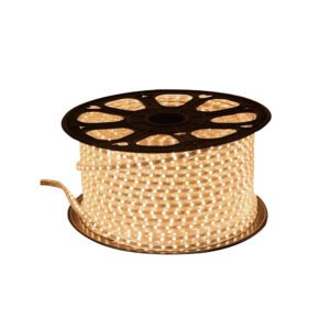 ENER-J LumiFlex Pro LED Rope Light — Warm White, 50M Roll, 120 LEDs/m, 1000 lm/m, IP65, No Driver Required