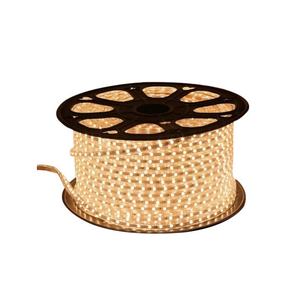 ENER-J LumiFlex Pro LED Rope Light — Warm White, 50M Roll, 120 LEDs/m, 1000 lm/m, IP65, No Driver Required