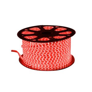 ENER-J LumiFlex Pro LED Rope Light — Red, 50M Roll, 120 LEDs/m, IP65, No Driver Required