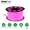 ENER-J LumiFlex Pro LED Rope Light — Pink, 50M Roll, 120 LEDs/m, IP65, No Driver Required (F205)