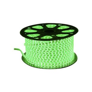 ENER-J LumiFlex Pro LED Rope Light — Green, 50M Roll, 120 LEDs/m, IP65, No Driver Required