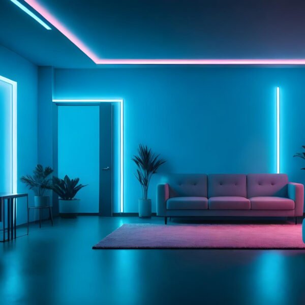 ENER-J LumiFlex Neo 12V Neon Flex — White, 50M Roll, Cut Every 2.5cm, Soft Milky Silicone, 120 LEDs/m, IP65