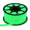 ENER-J LumiFlex Slim LED Rope Light — Green, 50M Roll, 9mm Profile, Clear Diffuser, 120 LEDs/m, IP65