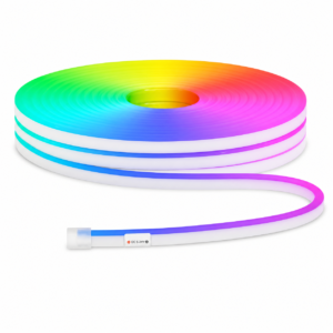 ENER-J Neon Magic RGBIC 5M LED Strip Light — App & Remote Control, Music Sync, USB 5V, IP65, Colour Changing