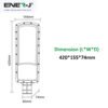 ENER-J 100W Slimline DOB LED Street Light — 12,500 Lumens, 125 lm/W, Wide Voltage 175–400V, Pole Mount