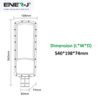 ENER-J 200W Slimline DOB LED Street Light — 25,000 Lumens, 125 lm/W, Wide Voltage 175–400V, φ60 Pole Mount