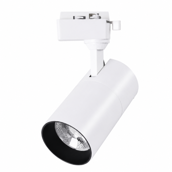 ENER-J 30W CCT Switchable LED Track Light — 3000 Lumens, BIS Certified, White Housing