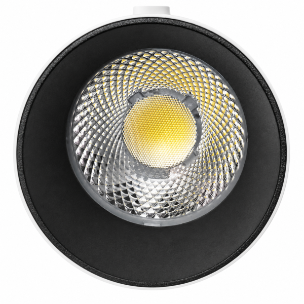 ENER-J 30W CCT Switchable Black LED Track Light — 3000 Lumens, BIS Certified, Black Housing