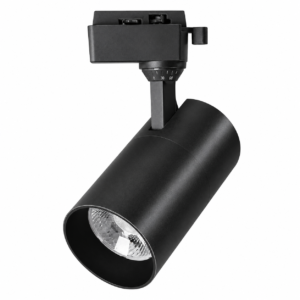 ENER-J 30W CCT Switchable Black LED Track Light — 3000 Lumens, BIS Certified, Black Housing
