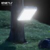 100W Portable LED Floodlight with Removable 5400mAh Power Bank — Wired & Cordless