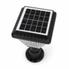ENER-J 15W Solar Gate Light for Pillar — RGB + White + Warm White, IR Remote Control, IP65 Weatherproof