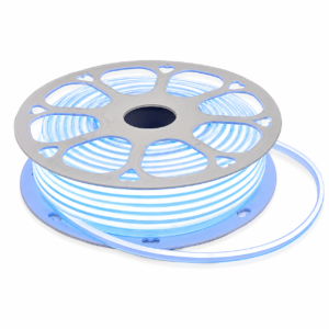 ENER-J LumiFlex Ultra FCOB Neon Strip — Blue, 50M, 240 LEDs/m, 1000 lm/m, Direct AC, 2.5cm Cut, IP65