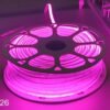 ENER-J LumiFlex Ultra FCOB Neon Strip — Pink, 50M, 240 LEDs/m, 1000 lm/m, Direct AC, 2.5cm Cut, IP65