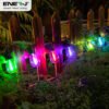 Solar String Lights for Outdoor — RGB+Warm White, 10M, 10 S14 Bulbs, Remote Control, IP44