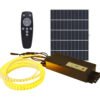 ENER-J 20m Solar LED Rope Light — IP65 Waterproof, 3000K Warm White, Remote, LiFePO4 Battery (T477)