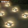 Solar Decking & Pathway Garden Light — 8 LED, 6000K & Blue, IP65, 2-Tonne Rated