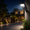 ENER-J Solar Street Light for Home — 600 Lumens, Radar Motion Sensor, Remote Control, IP65, BIS Certified