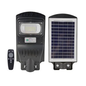 ENER-J Solar Street Light for Home — 600 Lumens, Radar Motion Sensor, Remote Control, IP65, BIS Certified