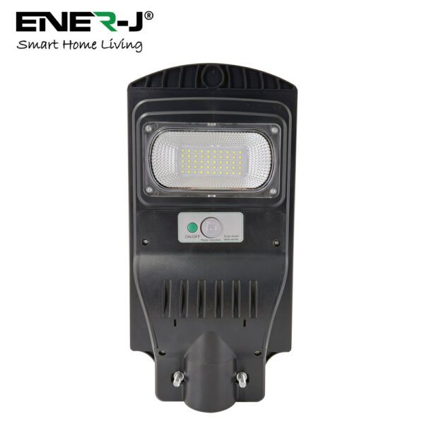 ENER-J Solar Street Light for Home — 600 Lumens, Radar Motion Sensor, Remote Control, IP65, BIS Certified