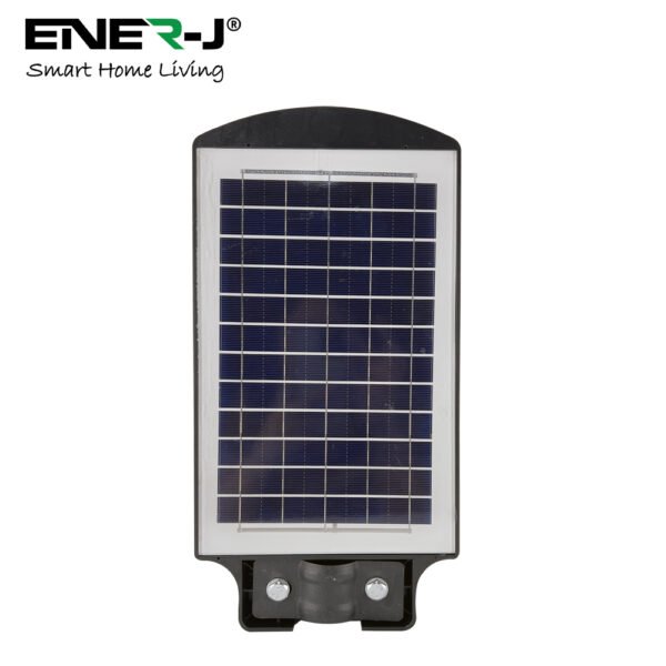 ENER-J Solar Street Light for Home — 600 Lumens, Radar Motion Sensor, Remote Control, IP65, BIS Certified