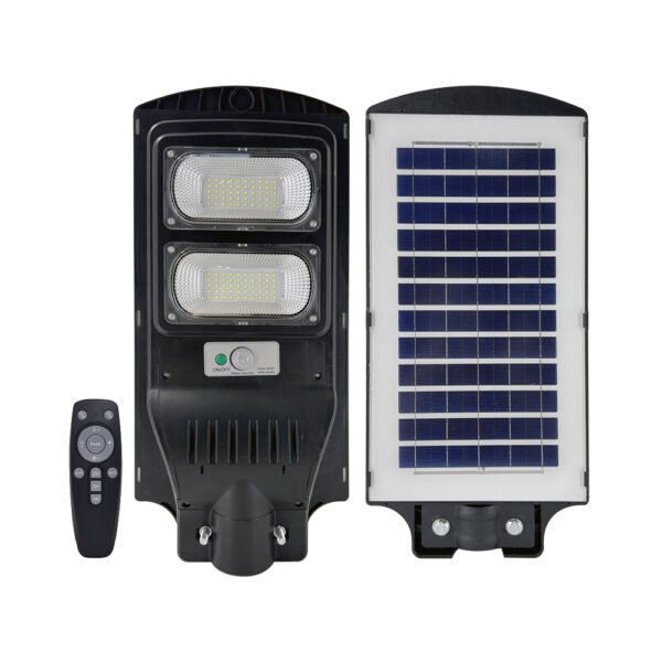 ENER-J Solar Street Light for Outdoor — 1200 Lumens, 96 LED, Radar Motion Sensor, Remote, IP65, BIS Certified (T771)