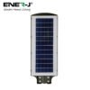 ENER-J Solar Street Light — 2400 Lumens, 192 LED, 15Ah Battery, Radar Motion Sensor, Remote, IP65 (T773)