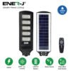 ENER-J Solar Street Light — 3000 Lumens, 240 LED, 20Ah Battery, Radar Motion Sensor, Remote, IP65 (T774)