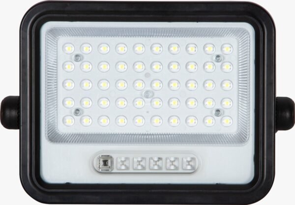 ENER-J 100W Infilux Solar Floodlight F355 — front view ENER-J 100W Solar Floodlight with Remote - ENER-J India