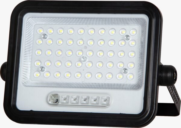 ENER-J 100W Infilux Solar Floodlight F355 — front view ENER-J 100W Solar Floodlight with Remote - ENER-J India