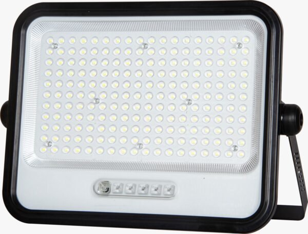 ENER-J 400W Infilux Solar Floodlight F358 — front view ENER-J 400W Solar Floodlight with Remote - ENER-J India